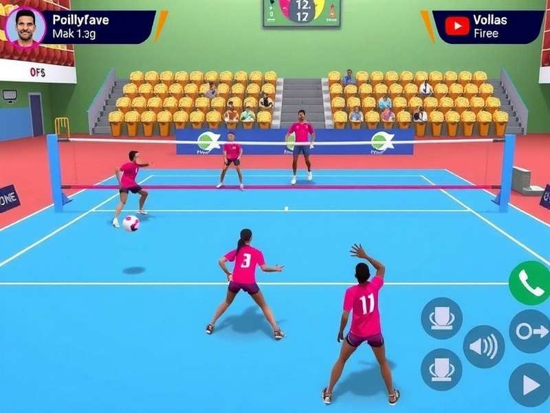 Mahal Volley Star - Popular Indian Streamers Indian YouTuber streaming Mahal Volley Star gameplay